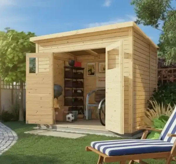 Abri de Jardin en Bois 5m² Mollie – Compacte, Parois 14 mm