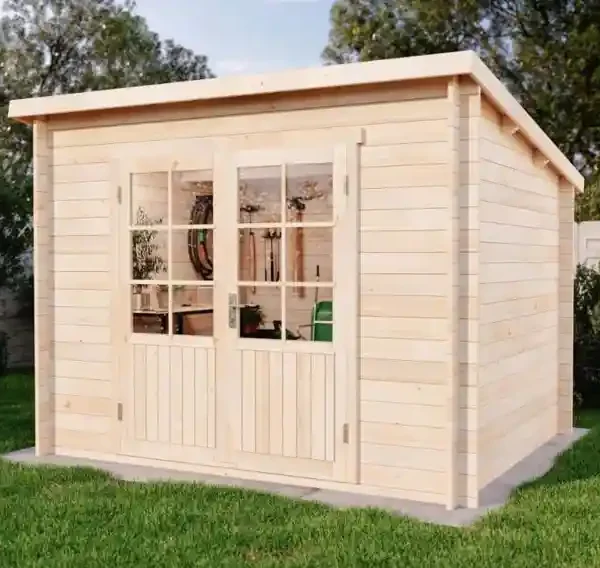 Abri de Jardin en Bois 5m² Maria – Toit Monopente